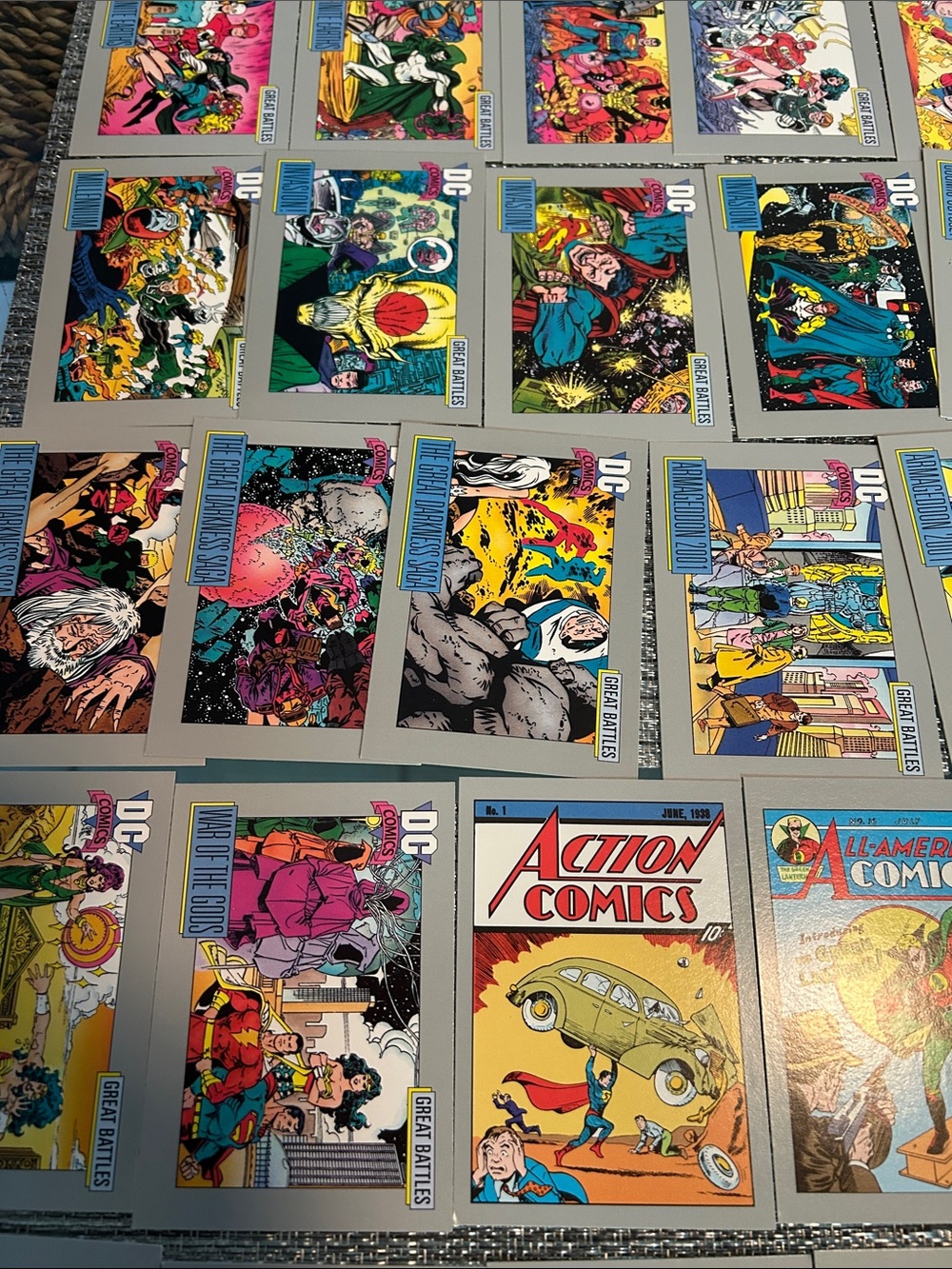 1991 DC Cosmic Cards Inaugural Addition - Picture 16 of 17